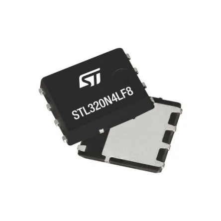 STMicroelectronics STL320N4LF8 N-Kanal, SMD MOSFET 40 V / 360 A, 8-Pin PowerFLAT 5 X 6