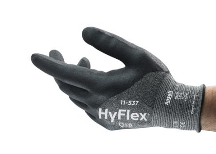 Ansell Schneidfeste Handschuhe, Größe 6, XS, Schneidfest, Nylon Grau
