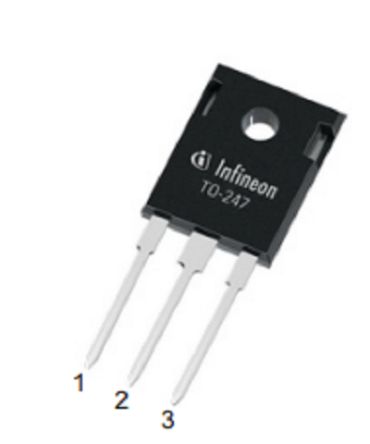 Infineon MOSFET IMW120R014M1HXKSA1, VDSS 1200 V, ID 127 A, TO-247 De 3 Pines