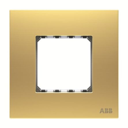 ABB Estructura De Montaje Dorado 1 Módulo Módulos Montaje Empotrado Acero Inoxidable