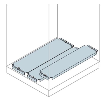 ABB Panel Serie IS2 De Acero Galvanizado, Para Usar Con Cajas Is2