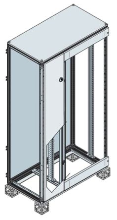 ABB AM2 Series Single-Door-Door Floor Standing Enclosure, Opaque Door, IP65