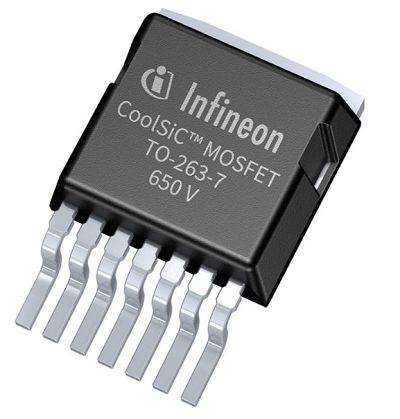 Infineon MOSFET IMBG65R022M1HXTMA1, VDSS 650 V, ID 64 A, TO-263-7 De 7 Pines