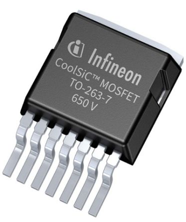 Infineon IMBG65R163M1HXTMA1 N-Kanal, SMD MOSFET 650 V / 17 A, 7-Pin TO-263-7