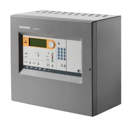 Siemens Cerberus FIT Brandwarnzentrale, Zonenanzahl: 32 Auto Konfiguration, Funktionen: Abbruch, Sperrzone, Fehlalarm,