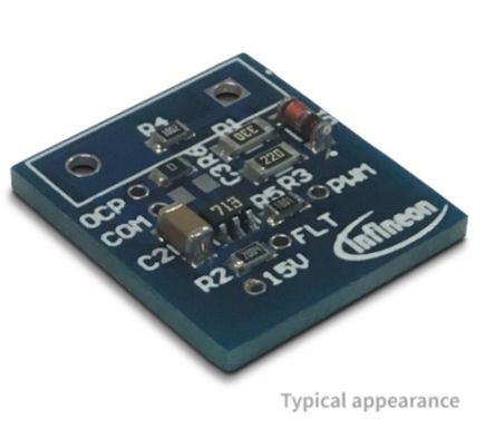 Infineon 1ED44173N01B Low-side Gate Driver Evaluierungsplatine, EVAL-1ED44173N01B MOSFET-Gate-Ansteuerung