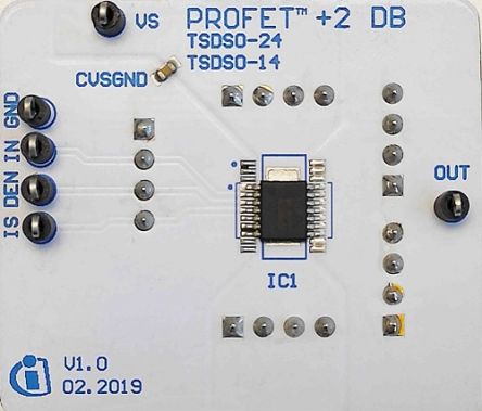 Infineon BTS7004-1EPP Evaluierungsplatine, PROF_2 BTS7004-1EPP DB Stromfühler Für Hochspannungsseite