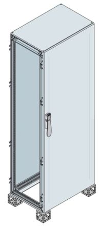 ABB IS2 Series Single-Door-Door Floor Standing Enclosure, Opaque Door, IP65