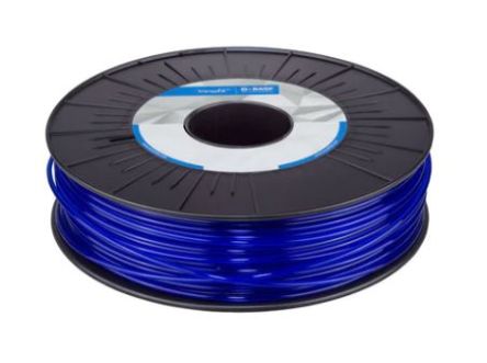 BASF Ultrafuse PLA 3D-Drucker Filament Zur Verwendung Mit 3D-Drucker, Blau, Transparent, 1.75mm, FFF-Technologie, 750g