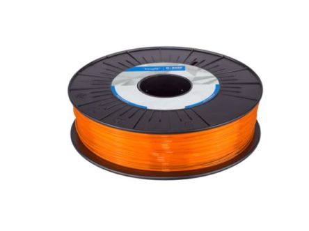 BASF Ultrafuse PLA 3D-Drucker Filament Zur Verwendung Mit 3D-Drucker, Orange, Transparent, 2.85mm, FFF-Technologie, 750g