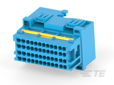 TE Connectivity Automotive, Kfz-Steckverbinder, Monoblock-Anschluss, Stecker, 48-polig, Blau / 4-reihig, 17A
