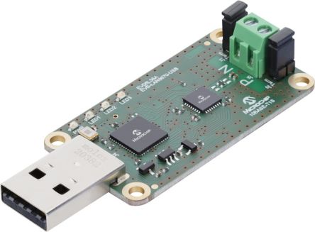 Microchip Kit D'évaluation 10BASE-T1S Ethernet PHY Transceiver LAN8670 USB Evaluation Board