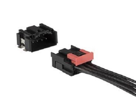 Amphenol ICC MicroSpace Kabel-Platine Steckverbinder Raster 1.8mm