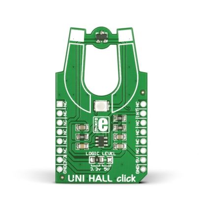 MikroElektronika 74LVC1T45, US5881 UNI HALL Click Entwicklungskit, Hall-Effekt-Sensor