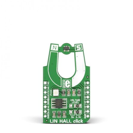 MikroElektronika Modulo Interruttore Magnetico LIN HALL Click