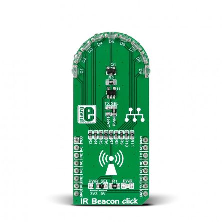 MikroElektronika VSMB2948SL IR Beacon Click Entwicklungskit, Optisch