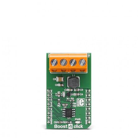 MikroElektronika TPS61230A Entwicklungsbausatz Spannungsregler, Boost 4 Click Aufwärtswandler