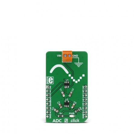 MikroElektronika MIKROE-2846 Entwicklungstool Signalumwandlung, ADC 5 Click