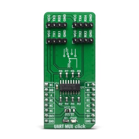 MikroElektronika Entwicklungstool Kommunikation Und Drahtlos UART Für Infotainment, Telekommunikation