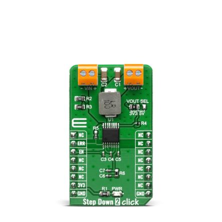 MikroElektronika L6986HTR Entwicklungsbausatz Spannungsregler, Step Down 2 Click Abwärtsregler