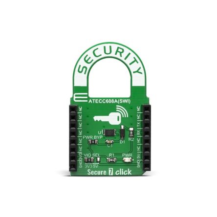 MikroElektronika Placa Complementaria Secure 7 Click - MIKROE-3915