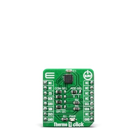 MikroElektronika TSYS01 Thermo 9 Click Entwicklungskit, Temperatur- Und Feuchtigkeitssensor