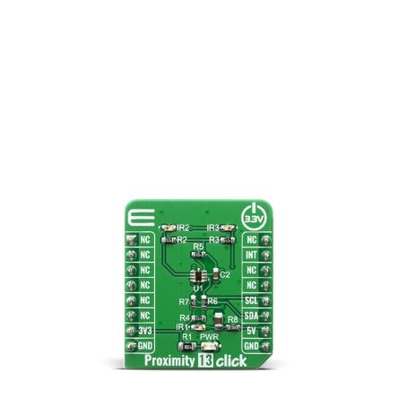 MikroElektronika SI1153-AB09-GMR Proximity 13 Click Entwicklungskit, Näherungssensor