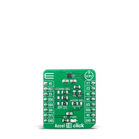 MikroElektronika Acelerómetro Sensor De Acelerómetro Accel 10 Click - MIKROE-4112