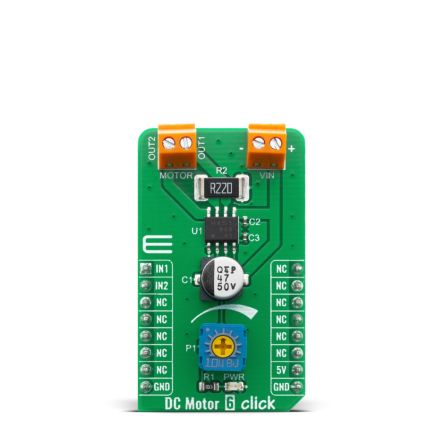 MikroElektronika TB67H451FNG Leistung, Motor Und Robotics Entwicklungstool, DC Motor 6 Click DC-Motortreiber