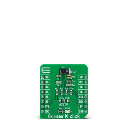 MikroElektronika VCNL4020C-GS08 Oximeter 3 Click Entwicklungskit, Biometrischer Sensor