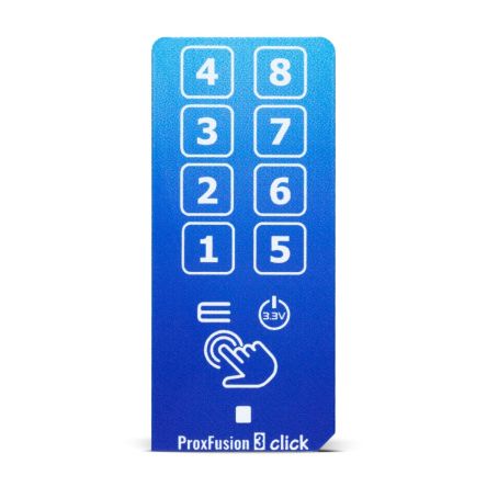MikroElektronika ProxFusion 3 Click Capacitive Touch Sensor mikroBus Click Board for IQS292A
