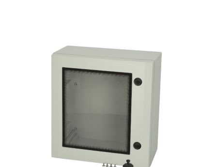 Fibox Polycarbonat Wandgehäuse IP66, HxBxT 500 Mm X 500 Mm X 210mm