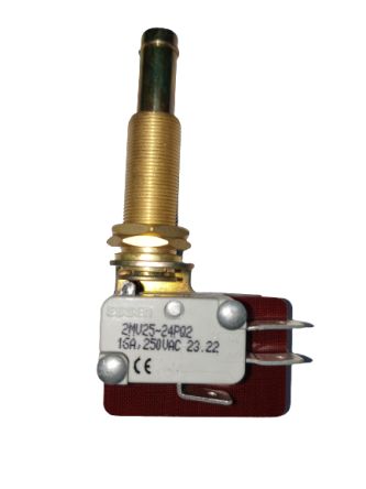 RS PRO Mikroschalter Federstößel-Betätiger Schnellverbindung, 16 A Bei 250 V AC, Zweipoliger Wechselschalter (DPDT) IP