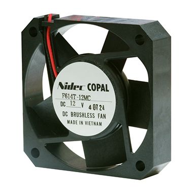 NIDEC COPAL ELECTRONICS GMBH DC-Axiallüfter, 12 V Dc / 720mW