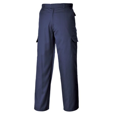 Portwest Pantaloni Blu Navy Per Unisex 32poll 81cm