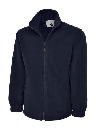 Uneek Unisex Fleece-Jacke, 100 % Polyester, Größe M