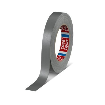 Tesa 4651 Gewebeband, Acrylbeschichtetes Tuch Grau, 0.31mm X 19mm X 25m