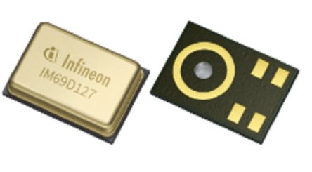 Infineon Mikrofon Analog Omnidirektional 34dBFS 69dB