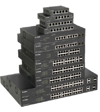 D-Link Switch Gigabit DGS-1100-05V2, 5 Ports, UK