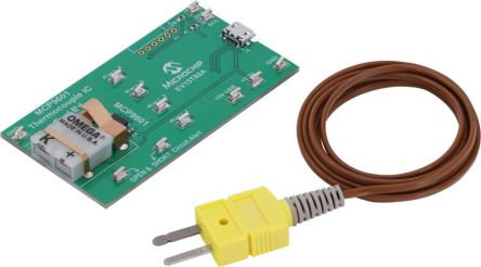 Microchip MCP9601 Evaluation Board Entwicklungskit, Thermoelementsensor Für MCP9601