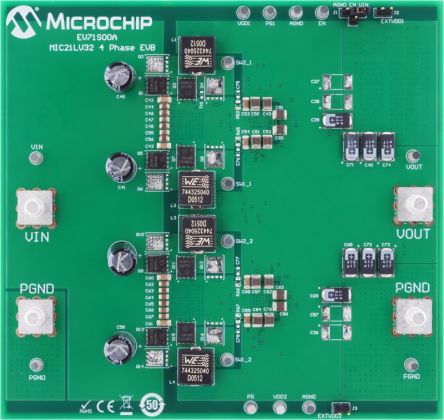 Microchip Evaluierungsplatine, MIC21LV32 4 Phase EVB Abwärts-Controller