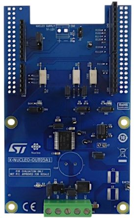 STMicroelectronics Relaisplatine, Industrial Digital Output Expansion Board Based On IPS1025H For STM32 Nucleo