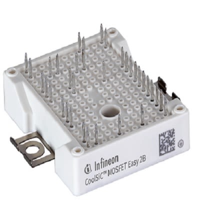 Infineon F3L8MR12W2M1HPB11BPSA1 N-Kanal, Schraub MOSFET-Modul 1200 V / 100 A AG-EASY2B