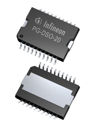 Infineon Power Switch IC Hochspannungsseite 50mΩ 4-Kanal 43 V Max. 4 Ausg.