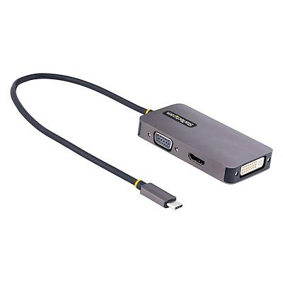 StarTech.com Adapter, USB C, USB C 1 Display, - DVI, HDMI, VGA, 4K