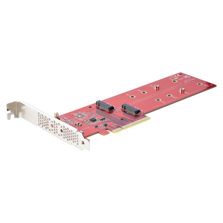 StarTech.com Adattatore M2 PCIe SSD M2 M-key, 2 Unità Supportate