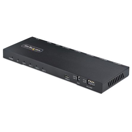StarTech.com HDMI Video-Splitter HDMI 5-Port, 3840 X 2160 1 Videoeingänge 4 Videoausgänge