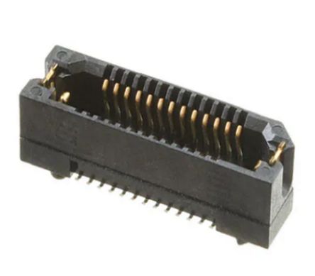 Samtec ERF8 Series PCB Socket, 26-Contact, 2-Row, 0.8mm Pitch