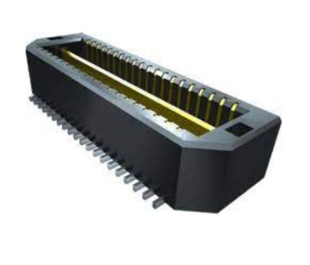 Samtec QTE Leiterplatten-Stiftleiste, 80-polig / 2-reihig, Raster 0.8mm, Ummantelt