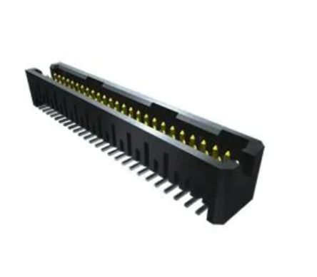 Samtec SFM Series PCB Socket, 20-Contact, 2-Row, 1.27mm Pitch